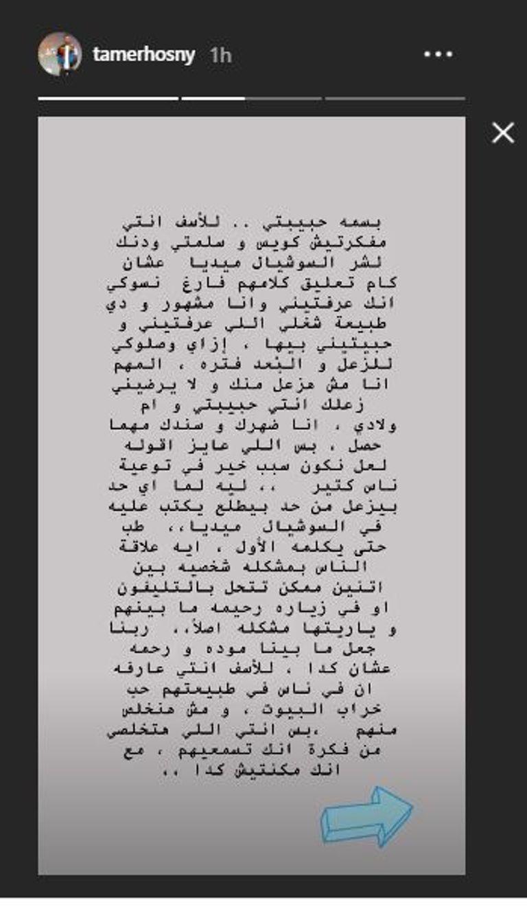 بسمة بوسيل وتامر حسني