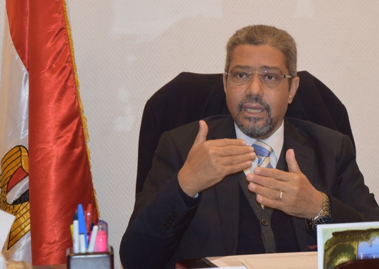 المهندس إبراهيم العربي رئيس مجموعة توشيبا أنبولة لقاح اختباري ضد