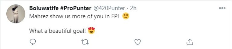 تغريدات إشادة من مشجعي مانشتسر سيتي مع الهدف الرائع الذي سجله رياض محرز مع منتخب الجزائر في مرمى زيمبابوي رياض محرز نجم منتخب الجزائر