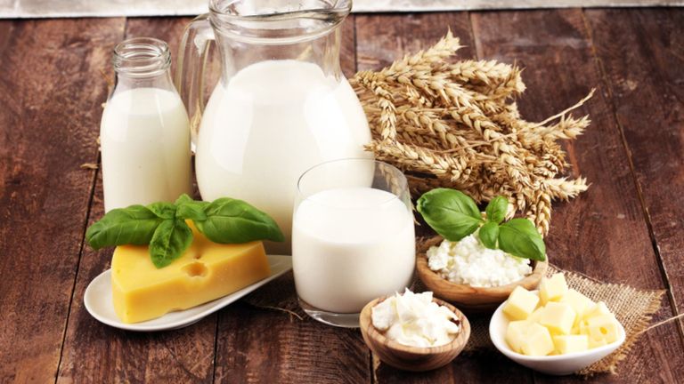 قائمة بالأطعمة المخمرة مثل اللبن وبعض أنواع الجبن التي تحارب الإنفلونزا في فصل الشتاء - تعبيرية  الأطعمة التي تقاوم الإنفلونزا في الشتاء