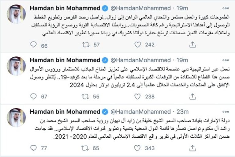 الإمارات تواصل تصدرها بقائمة الدول المعنية بتطوير الاقتصاد الإسلامي