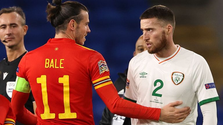 جاريث بيل نجم منتخب ويلز وفريق توتنهام