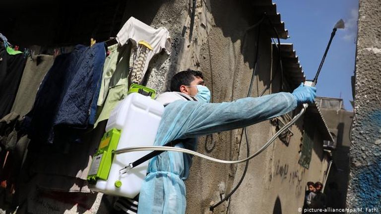 زيادة إصابات كورونا في غزة