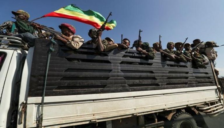 قوات الجيش الإثيوبي 