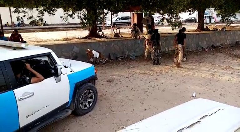 حملة أمنية في شواطئ عدن