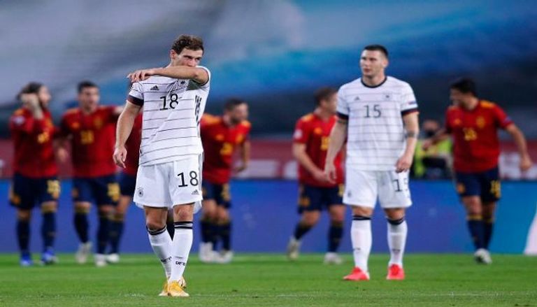 من خسارة ألمانيا ضد إسبانيا