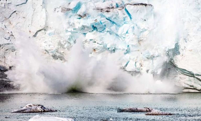 الأنهار الجليدية في جرينلاند