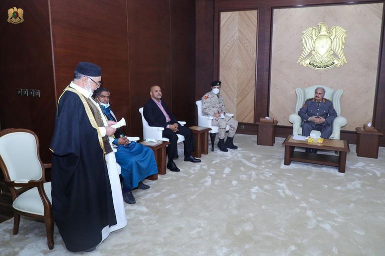 المشير خلفية حفتر