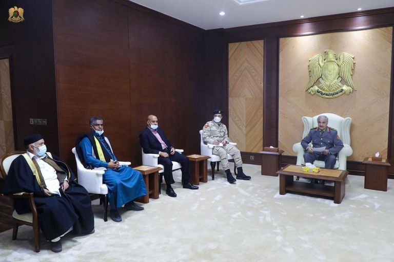 المشير خلفية حفتر