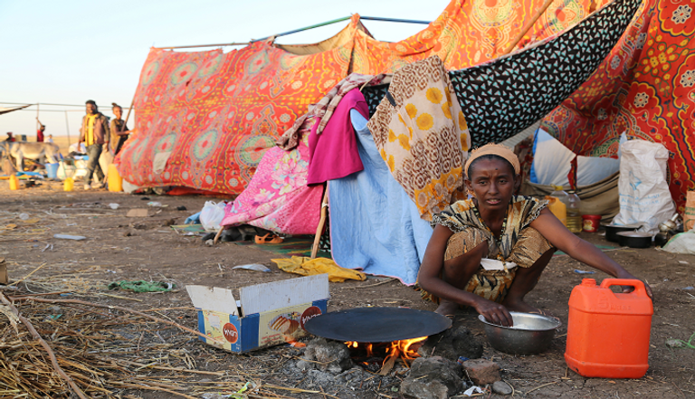 مخيمات اللاجئين في السودان