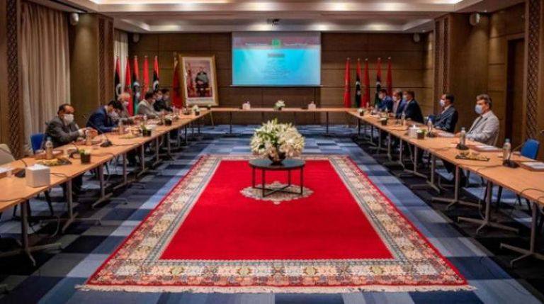 علي دبيبية مع أحمد معيتيق - أرشيفية