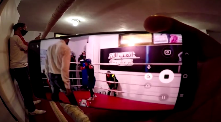 إحدى مباريات المسابقة