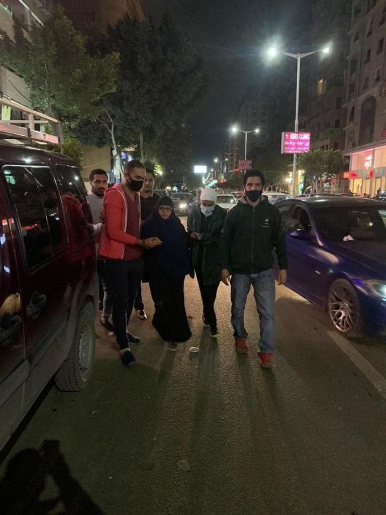 السيدة نعمات عبدالحميد الملقبة بسيدة المطر