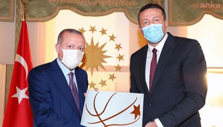 أردوغان ومستشاره ترك أوغلو
