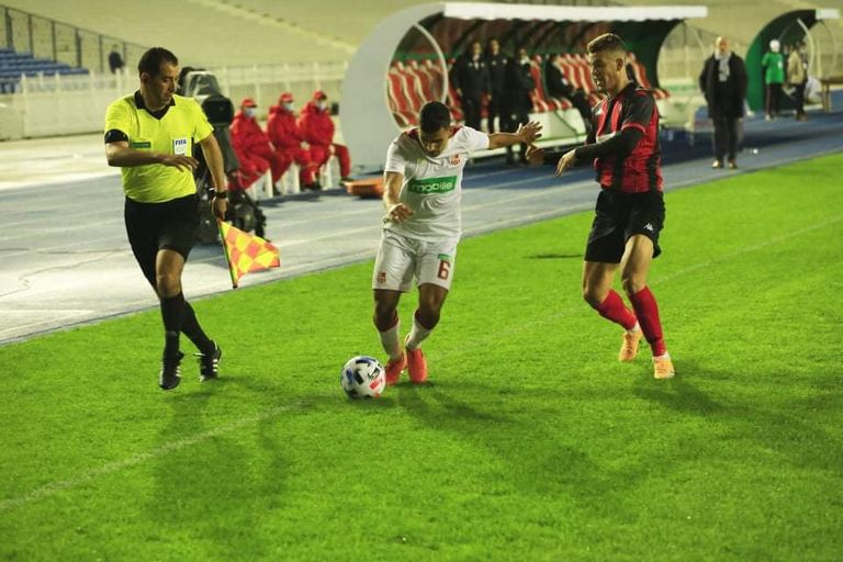 إحدى مباريات شباب بلوزداد الجزائري