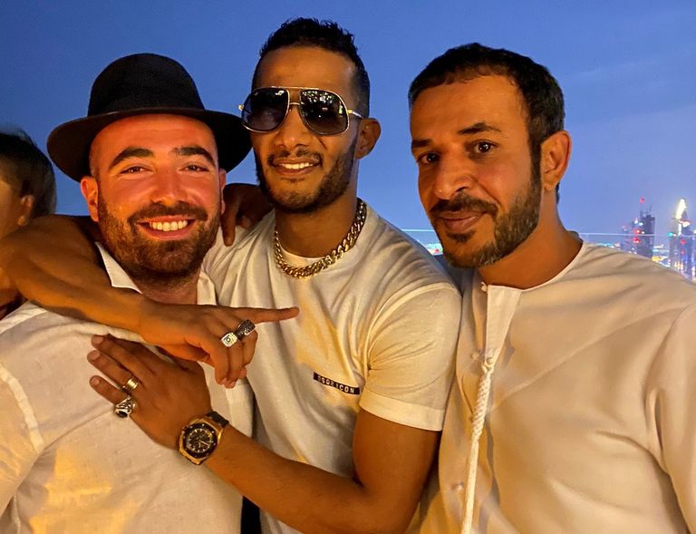 الفنان محمد رمضان في مشهد تمثيلي