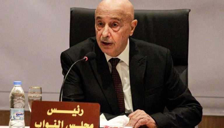 المستشار عقيلة صالح رئيس البرلمان الليبي