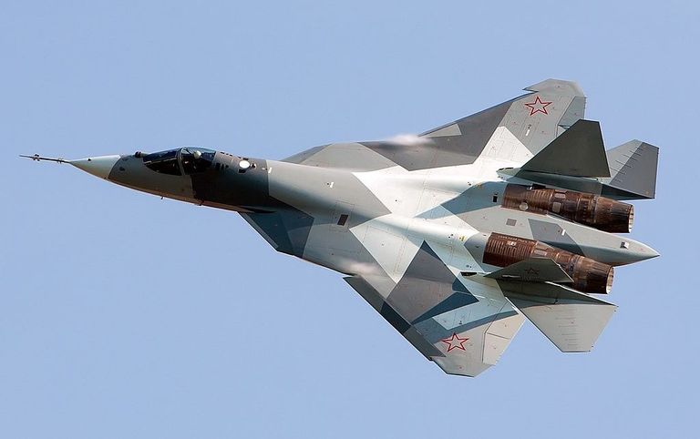 طائرة  سوخوي "Su-57" الروسية