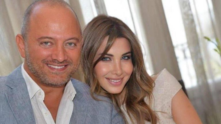 نانسي عجرم وزوجها فادي الهاشم