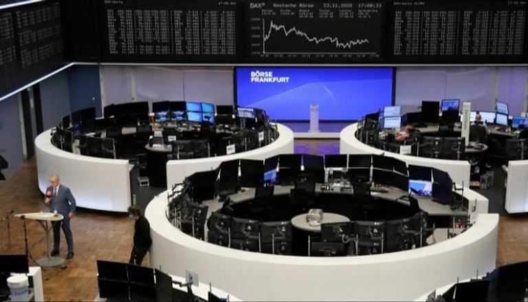 مؤشر أسعار الأسهم الألماني DAX في بورصة فرانكفورت - رويترز