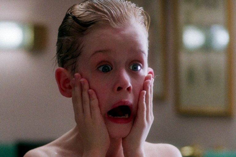 مشهد من فيلم Home Alone فيلم