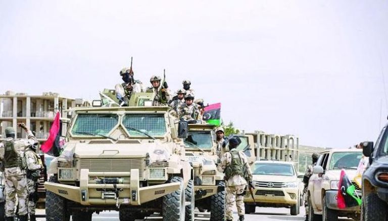 قوات من الجيش الليبي -أرشيف