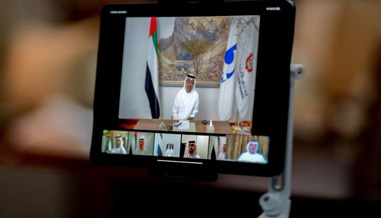 الشيخ محمد بن زايد آل نهيان يترأس اجتماع المجلس الأعلى للبترول