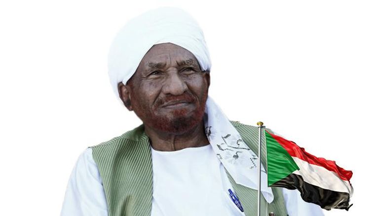 رئيس حزب الأمة السوداني الراحل الصادق المهدي- أرشيفية