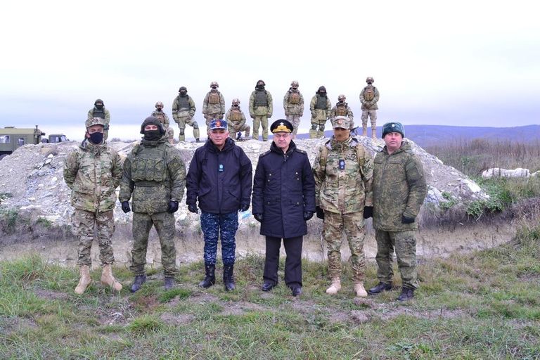 جانب من التدريب البحري المصري الروسي المشترك