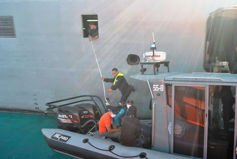 عملية إحباط هجرة غير شرعية بسواحل الجزائر خفر السواحل الجزائرية تحبط محاولة هجرة غير شرعية