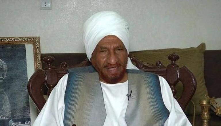الإمام الصادق المهدي رئيس حزب الأمة السوداني