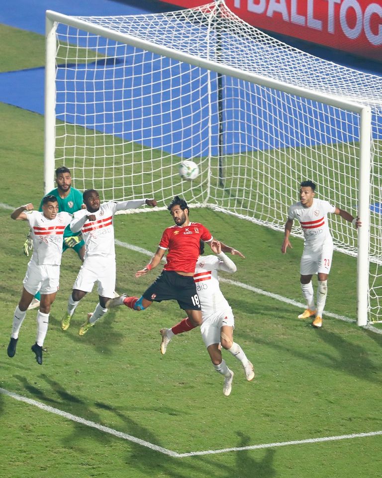 من مباراة الأهلي والزمالك في نهائي دوري أبطال أفريقيا