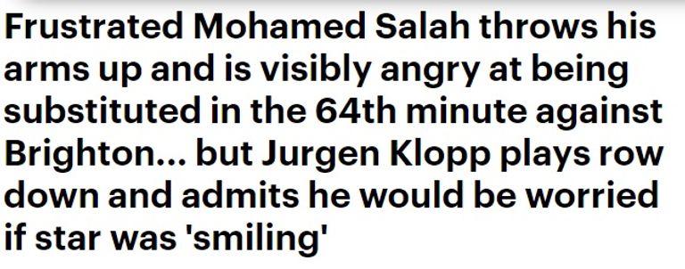 محمد صلاح ويورجن كلوب