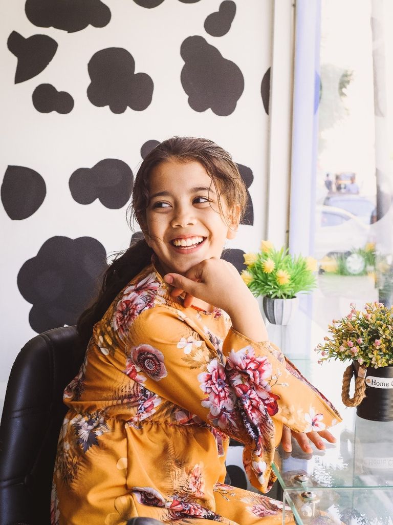 الطفلة المصرية روضة رضا