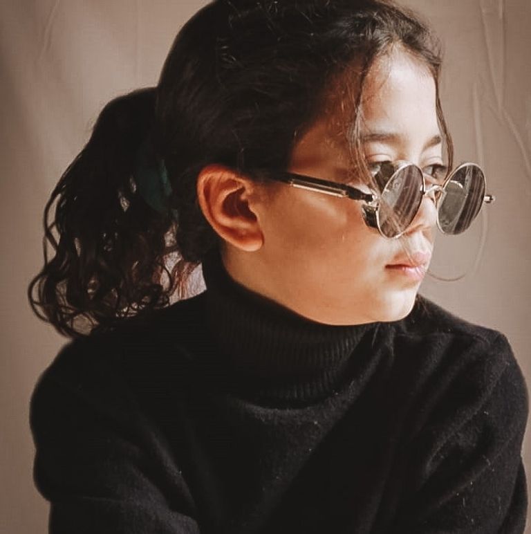 الطفلة المصرية روضة رضا