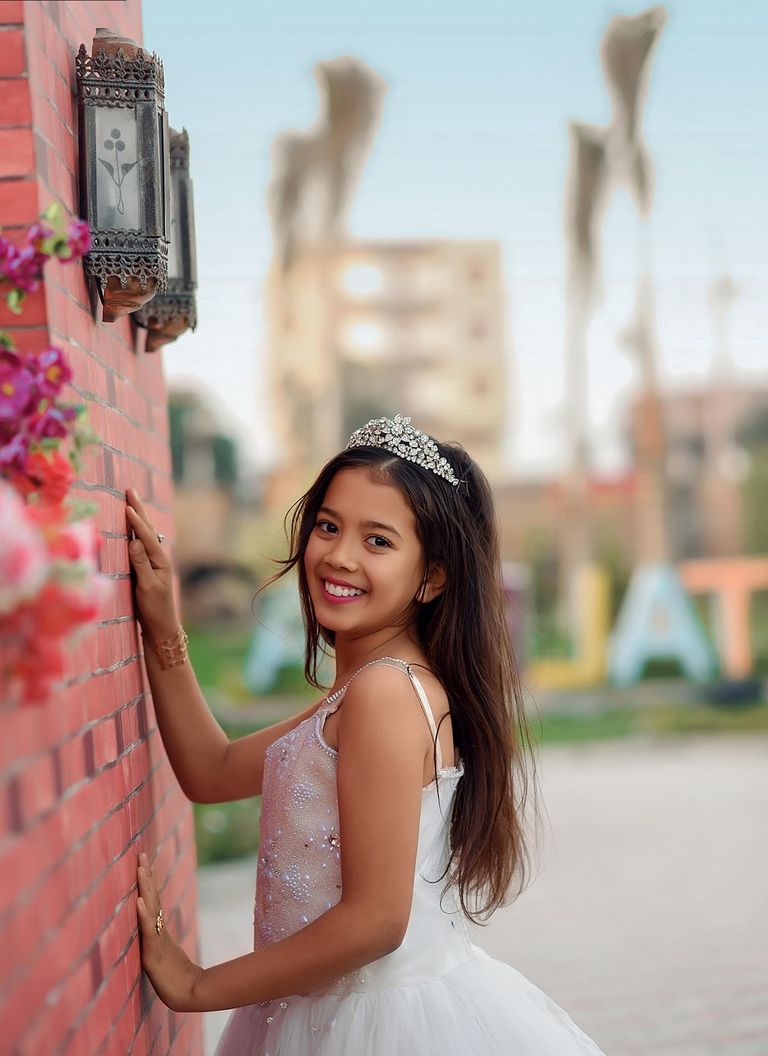 الطفلة المصرية روضة رضا