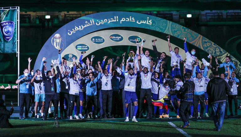 الهلال بطل كأس خادم الحرمين