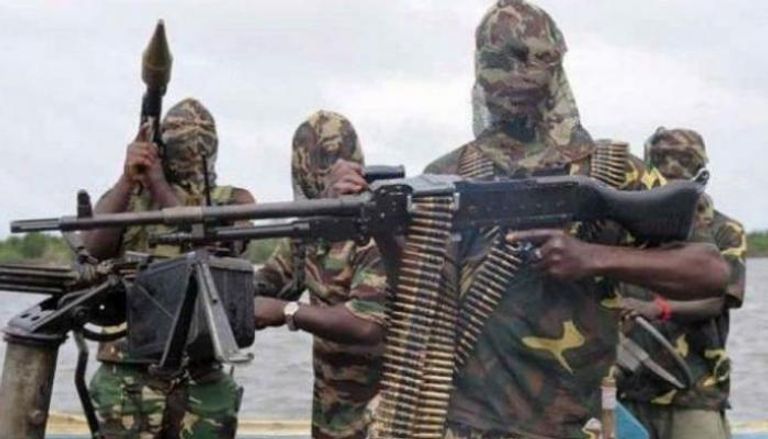 عناصر من بوكو حرام الإرهابية في نيجيريا