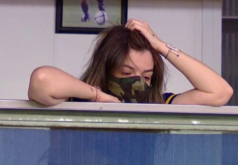 دالما مارادونا نجلة مارادونا وتوديع بوكا جونيورز لوالدها