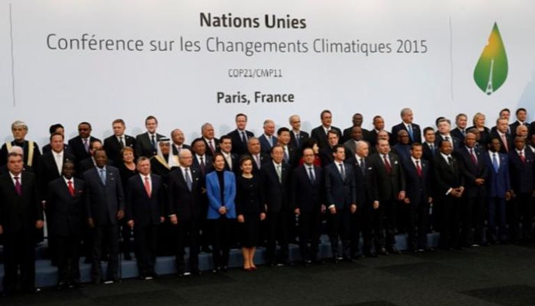 المشاركون في مؤتمر باريس عام 2015