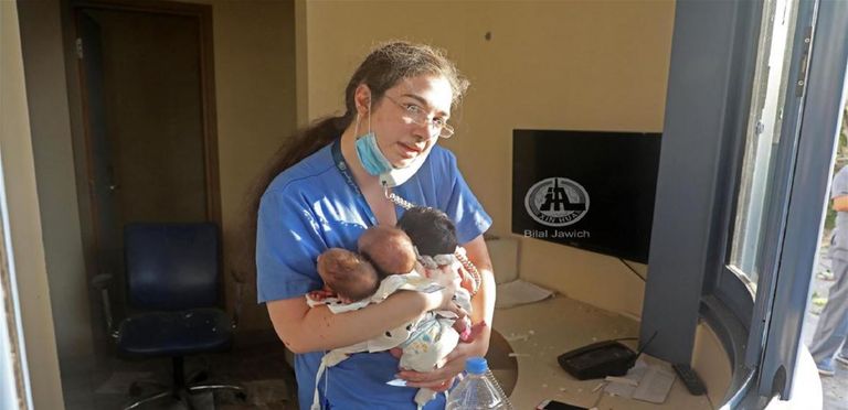 انفجار مرفأ بيروت