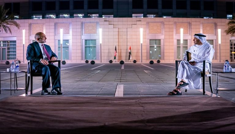 الشيخ عبدالله بن زايد آل نهيان ووزير خارجية أفغانستان