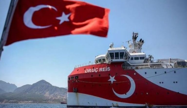 السفينة التركية المثيرة للجدل أوروتش رئيس