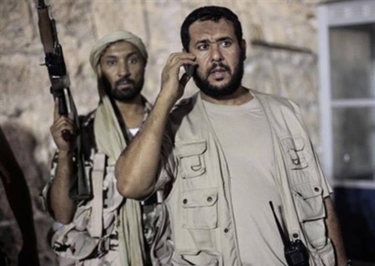 عبدالحكيم بلحاج الاشتباكات دمرت مطار طرابلس في 2014- أرشيفية