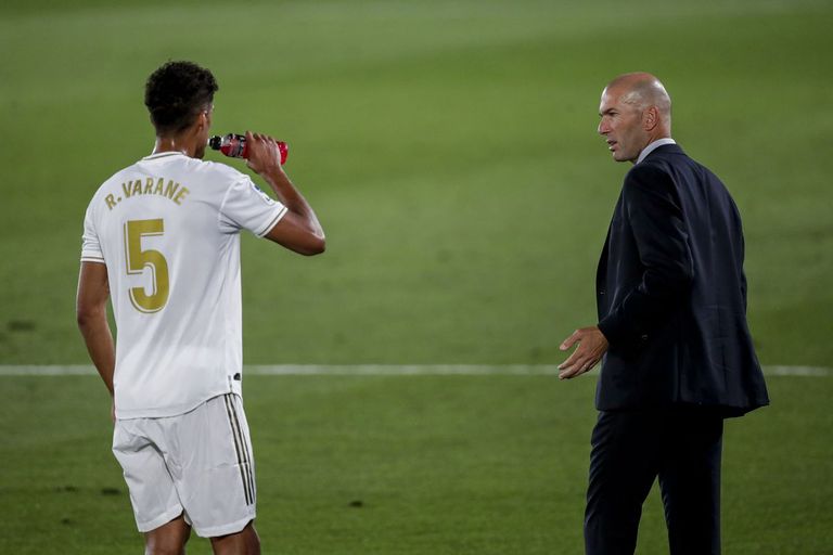 زيدان وفاران زين الدين زيدان مدرب ريال مدريد