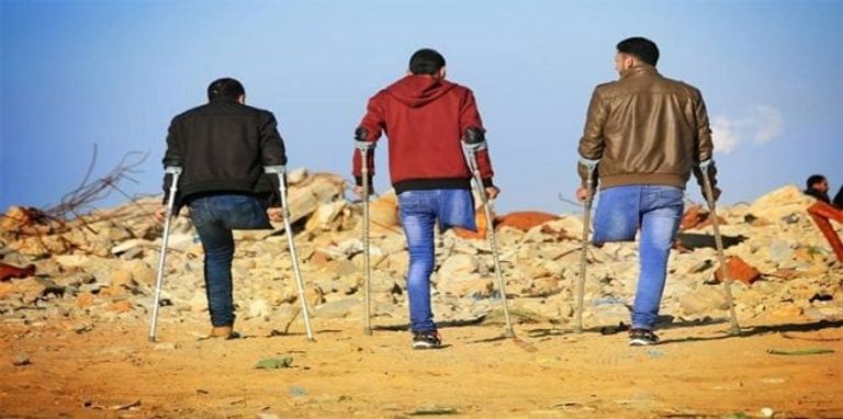 قطاع غزة به 128 ألفا من أصحاب الهمم