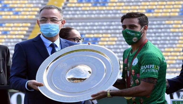 فريق الرجاء بطل الدوري المغربي