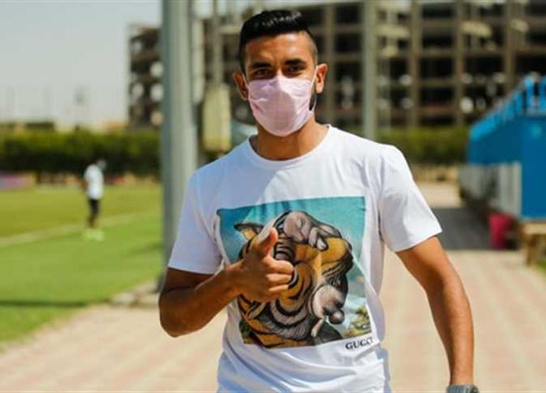 إبراهيم حسن لاعب بيراميدز فريق بيراميدز المصري