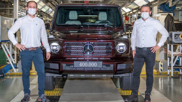 النسخة رقم 400,000 من طراز G-class