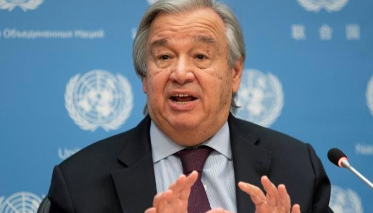  الأمين العام للأمم المتحدة أنطونيو جوتيريش